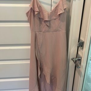 Dusty pink dress
